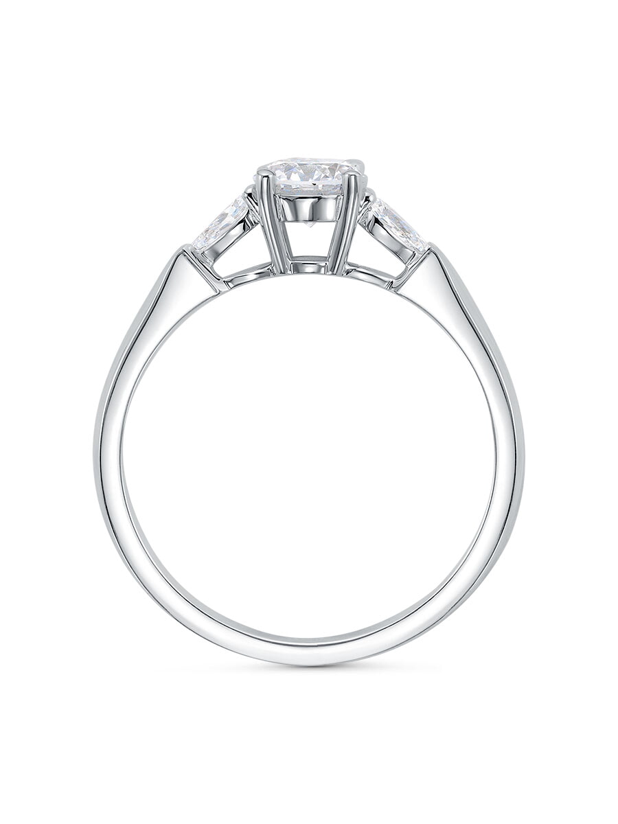 Кольцо "Зимняя триада"